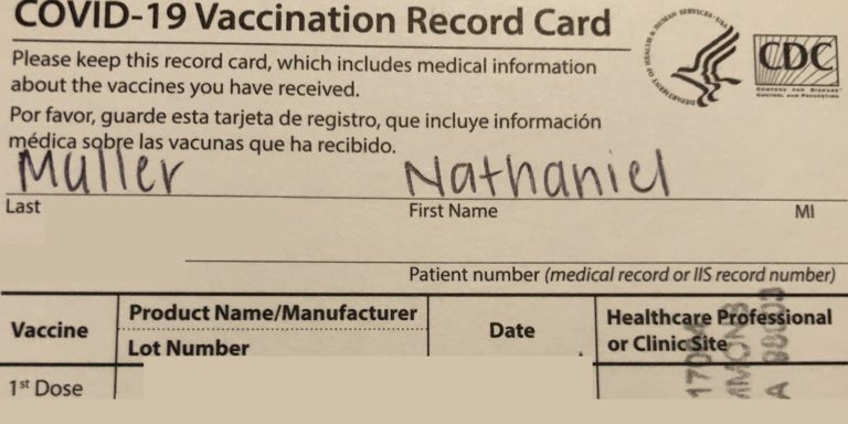 Read more about the article Vaccine verification required