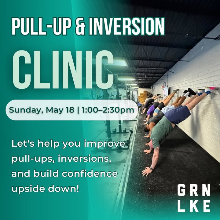 Read more about the article Pull-up and Inversion Clinic with Coach Gale at GLSC