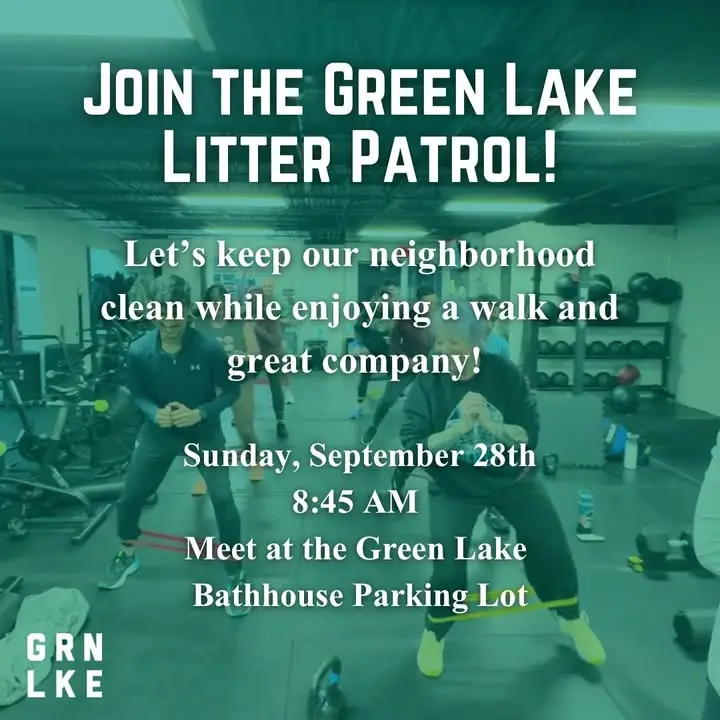 You are currently viewing GLSC Green Lake Litter Patrol Cleanup
