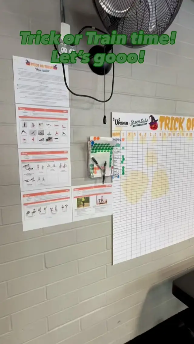 Read more about the article Trick or Train October Consistency Challenge with GLSC and UPower
