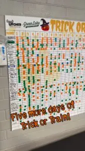 GLSC Trick or Train Countdown to Potluck