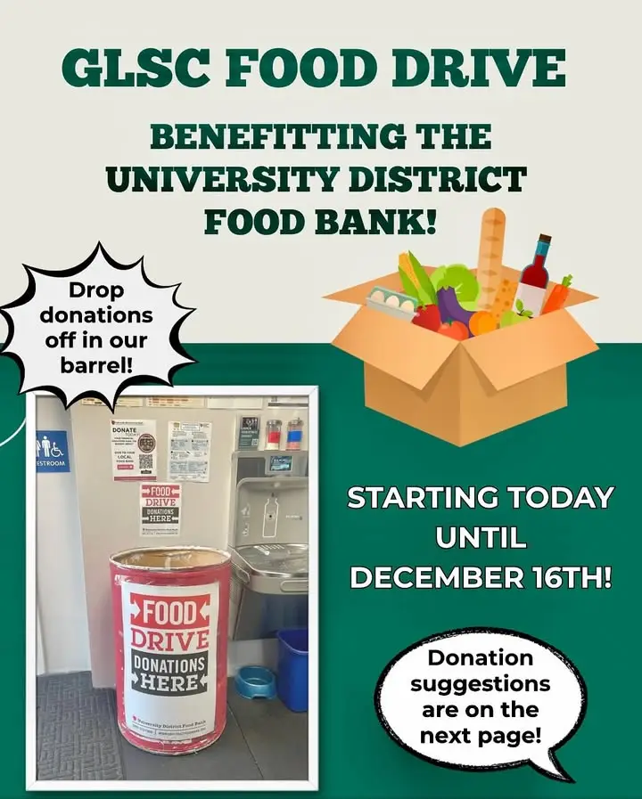 You are currently viewing GLSC Food Drive for the University District Food Bank
