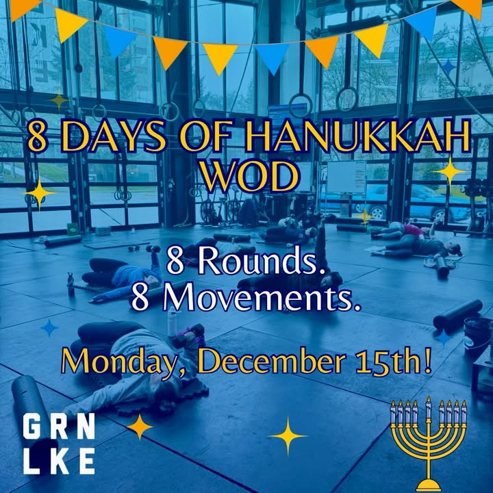 Read more about the article GLSC 8 Days of Hanukkah WOD on December 15