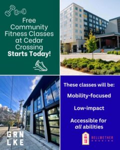 GLSC Launches Free Mobility Classes at Cedar Crossing