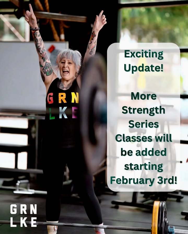 Read more about the article GLSC Schedule Update: New Tue Thu 6:30pm Strength Starts Feb 3, Mobility Moves to 7:30pm