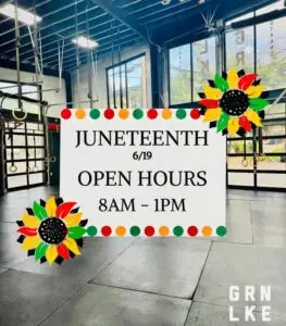 GLSC Juneteenth Hours 8am to 1pm