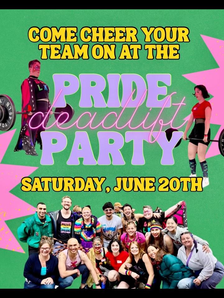 You are currently viewing Cheer on GLSC Pride Deadlift Party Team