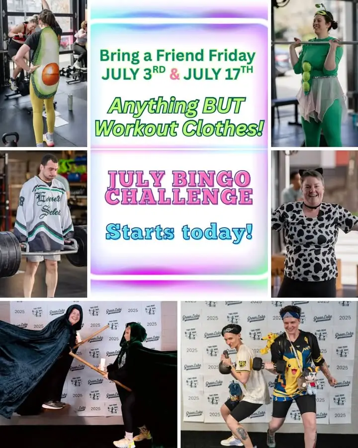 Read more about the article GLSC Double Bring a Friend Friday & Anything But Workout Clothes