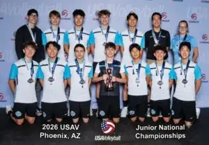 Coach Fin’s Club Volleyball Team Takes 3rd at Junior Nationals