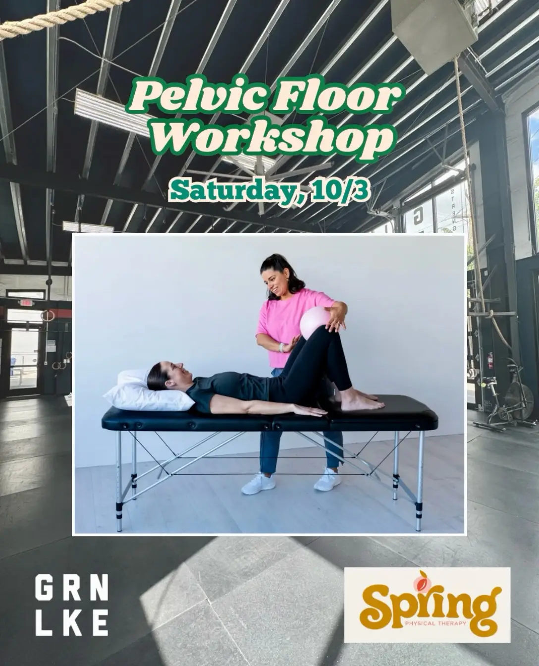 You are currently viewing Free Pelvic Floor Workshop at GLSC on October 3