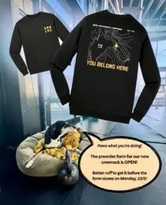 GLSC Sweatshirt Pre-order: You Belong Here Design