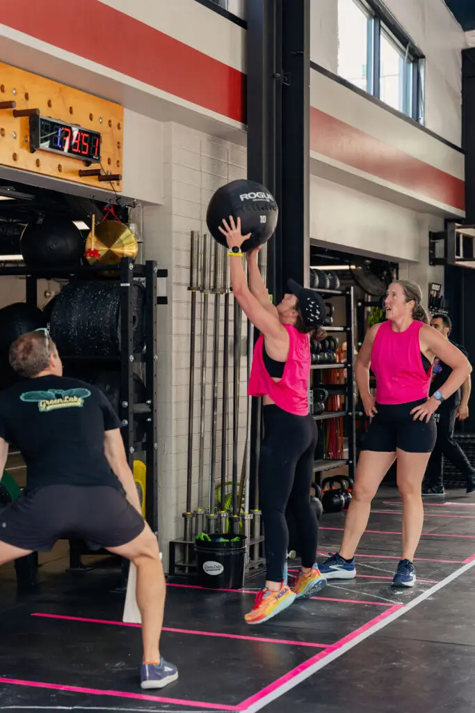 HYROX Vancouver Training at Green Lake Strength & Conditioning Wall Balls